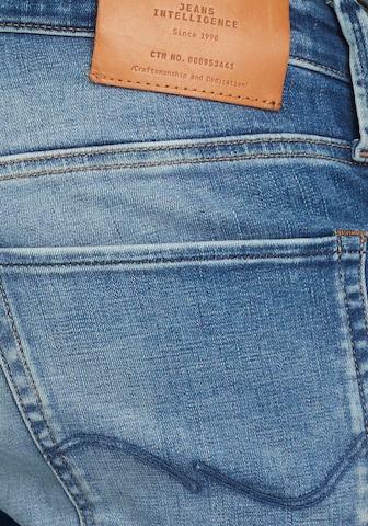 JACK & JONES Slimfit Jeans 'Glenn' i blå