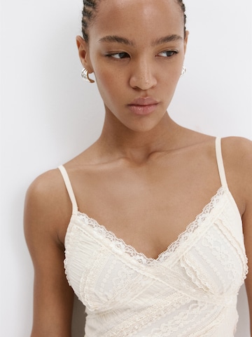 Haut 'JASMINE' MANGO en blanc