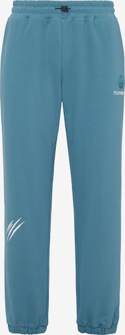 Plein Sport Broek 'Scratch' in Blauw: voorkant