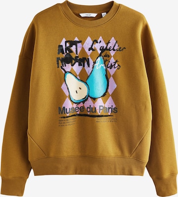 Next Collegepaita värissä vihreä: etupuoli