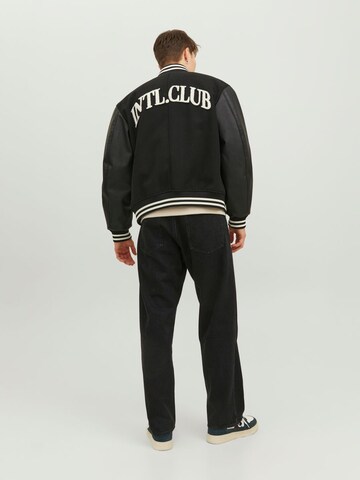 JACK & JONES Свободный крой Джинсы 'JJAlex' в Черный