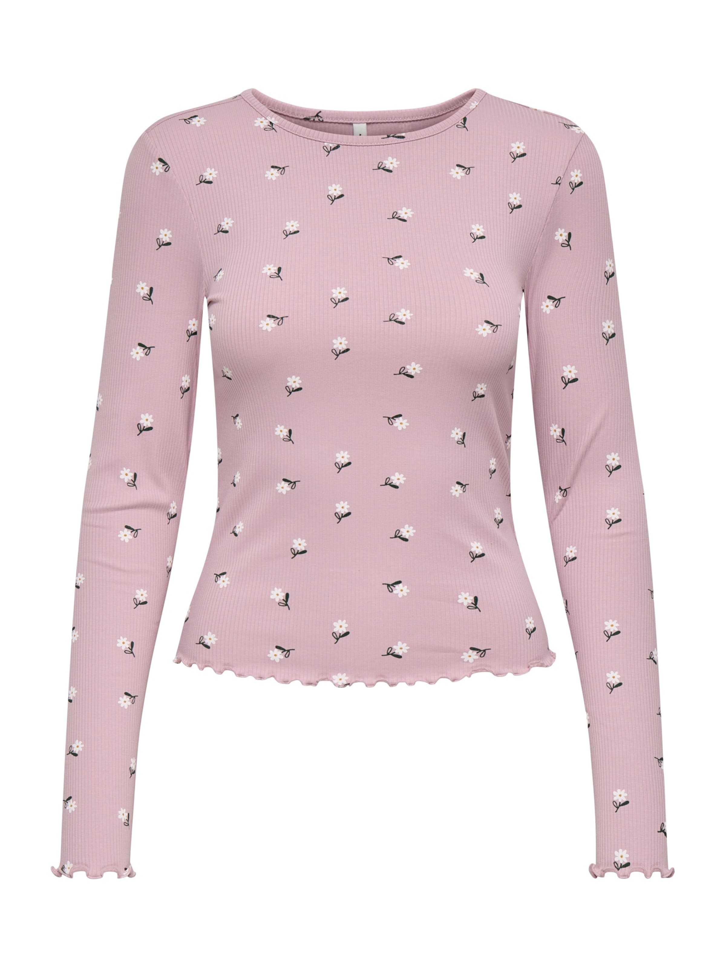 ONLY Shirt 'ONLINA' in Purple: front