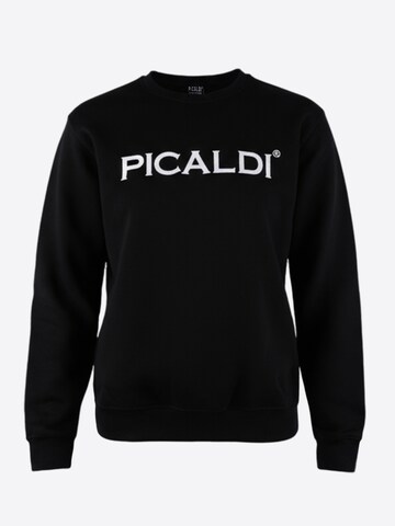 Picaldi Sweatshirt 'Charlie' in Schwarz: Vorderseite