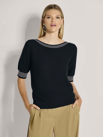 Pull-over MADELEINE en bleu : devant