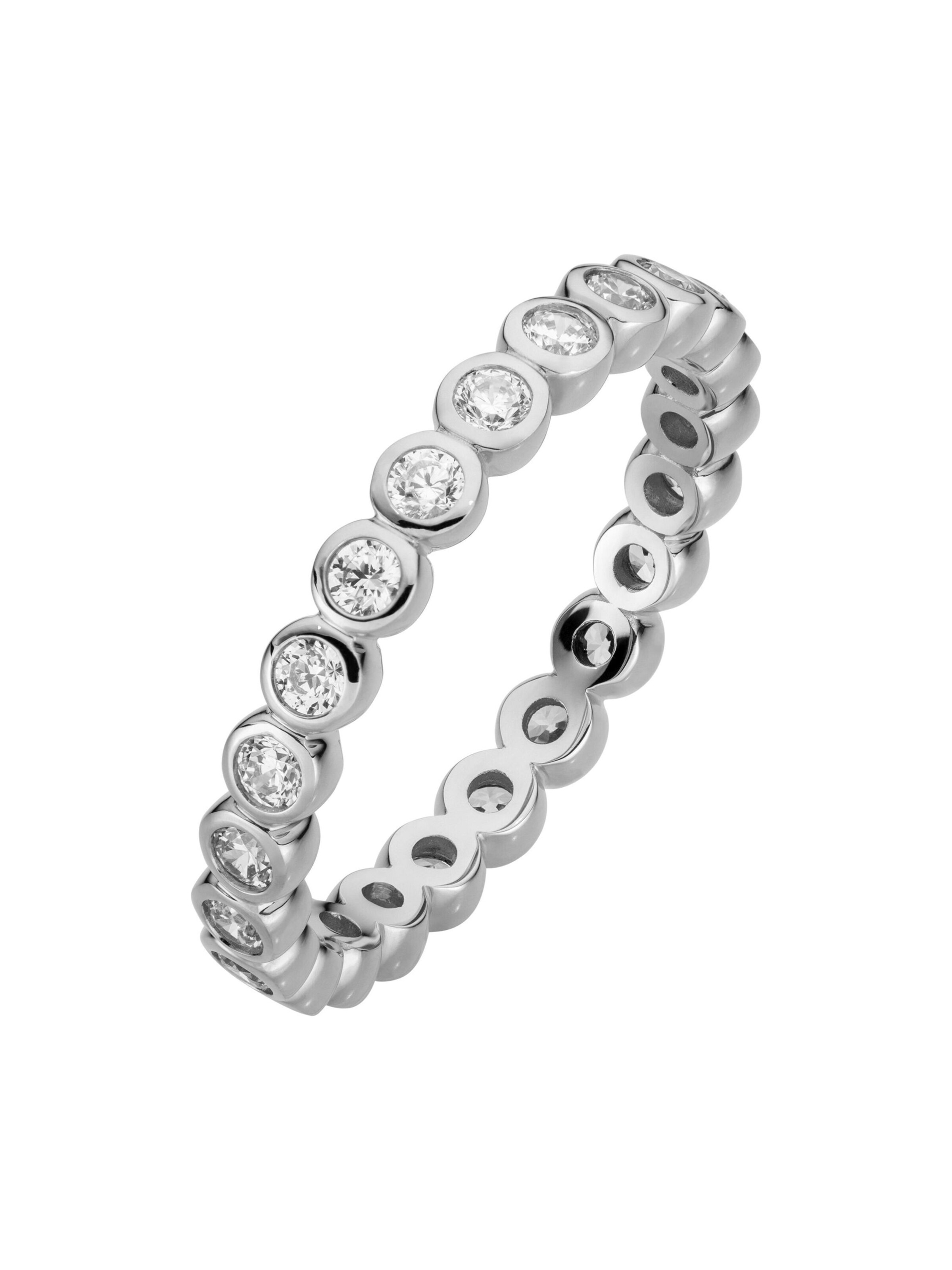 Orolino Ring in Weiß: Vorderseite