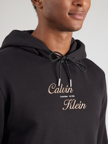Calvin Klein Jeans Μπλούζα φούτερ σε μαύρο