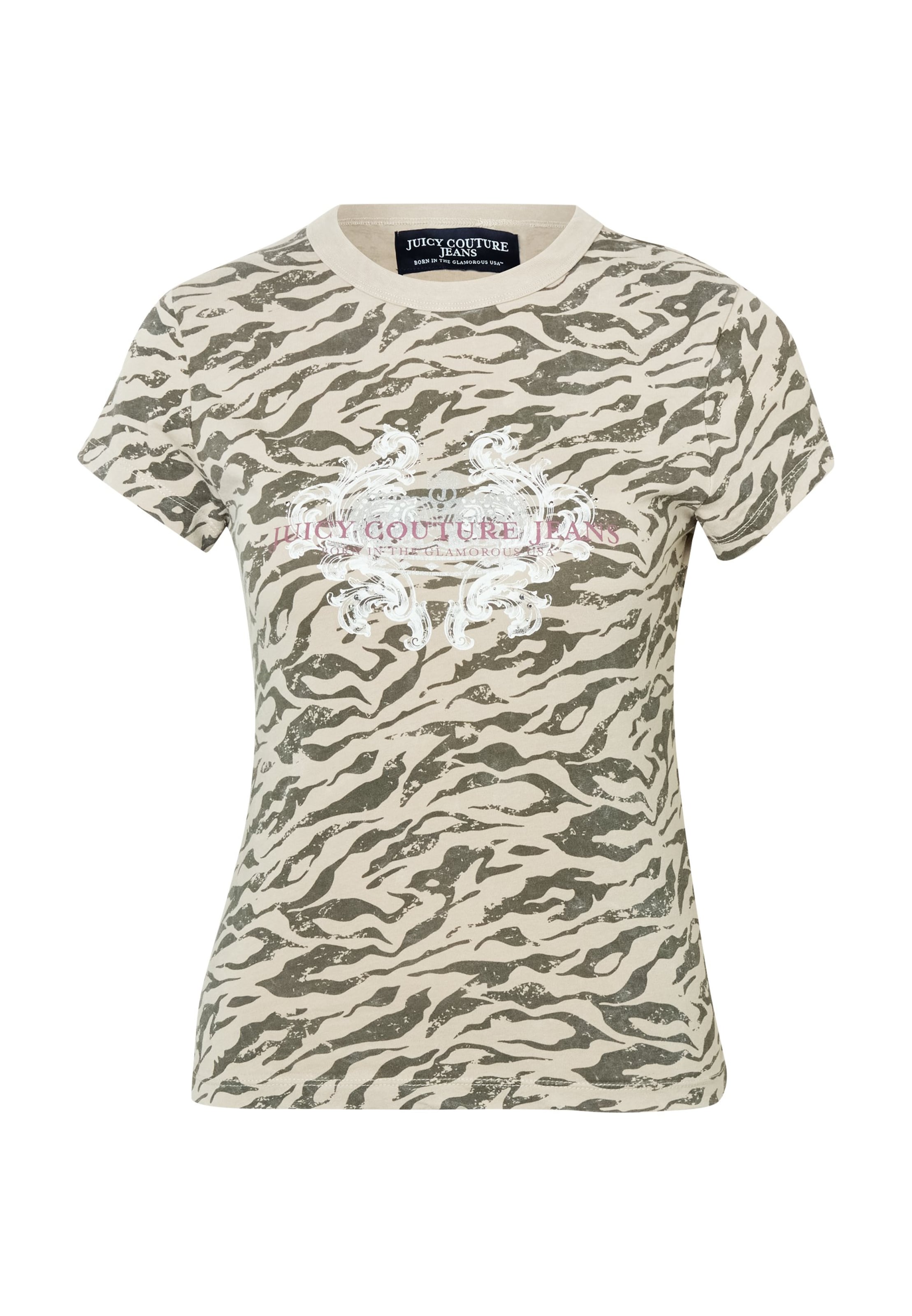 Juicy Couture T-Shirt in Beige: Vorderseite