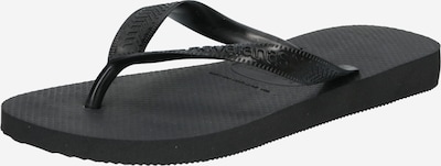 HAVAIANAS Séparateur d'orteils en noir, Vue avec produit