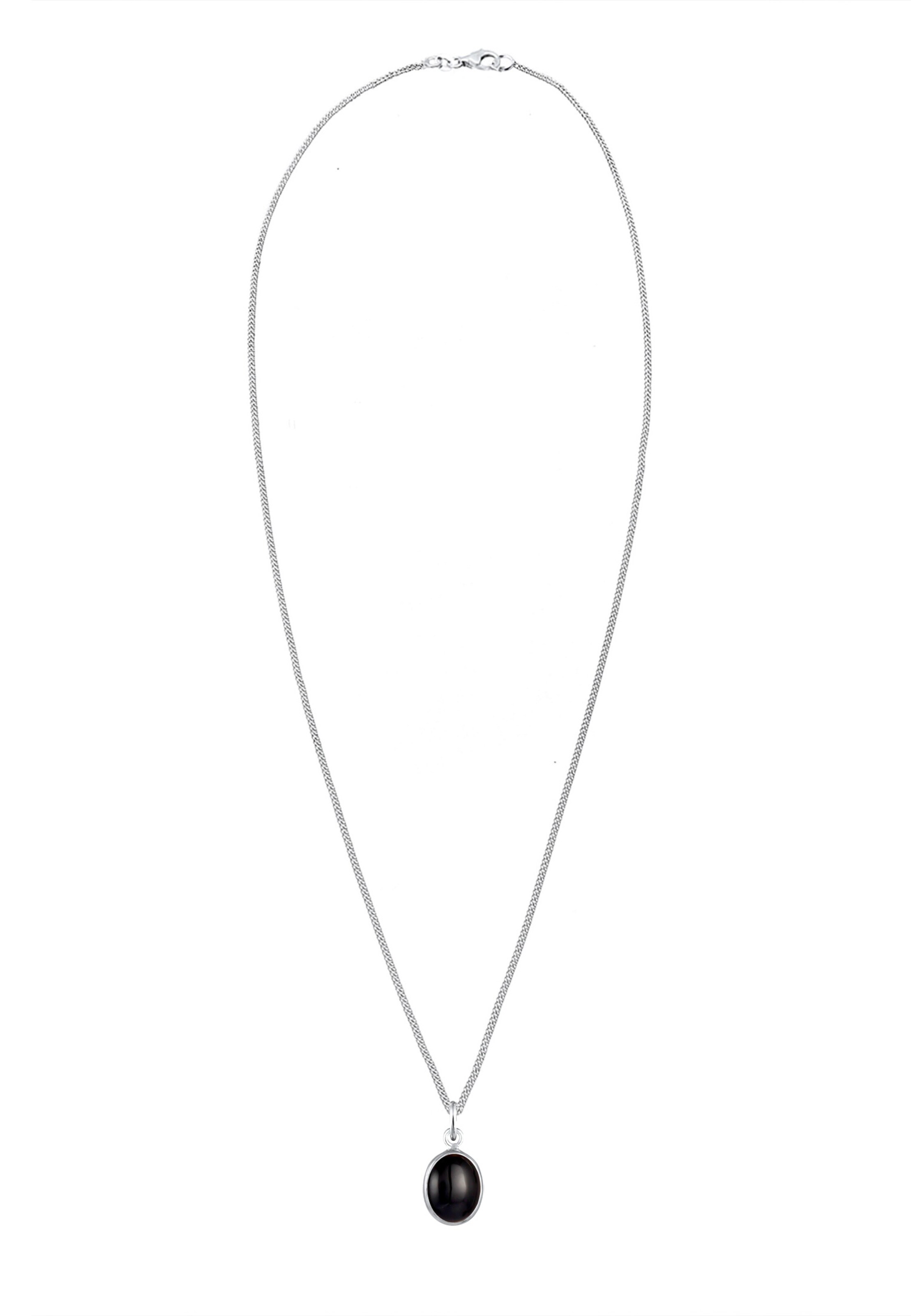 ELLI Kette in Schwarz: Vorderseite