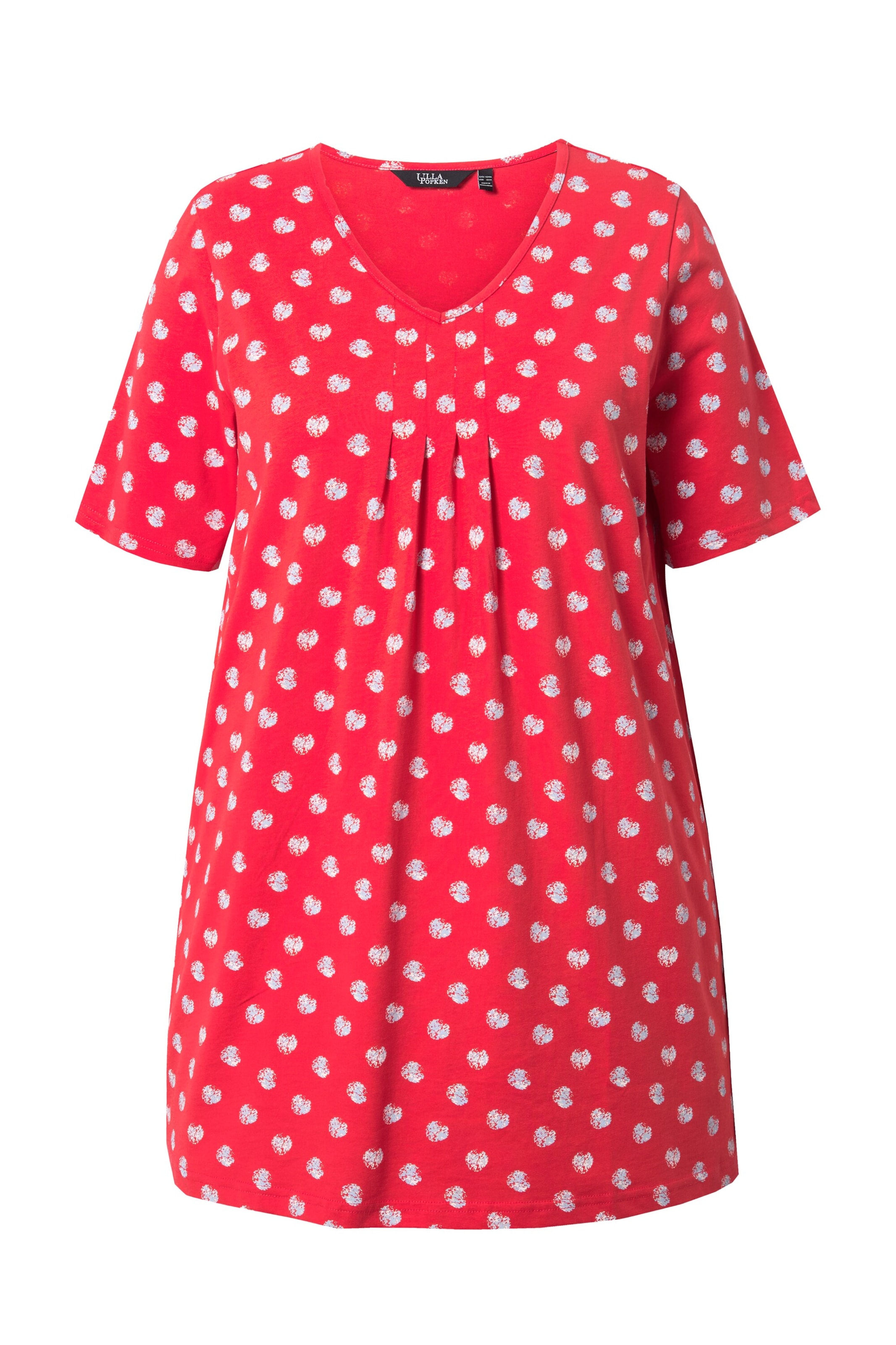 Ulla Popken Shirt in Red: front