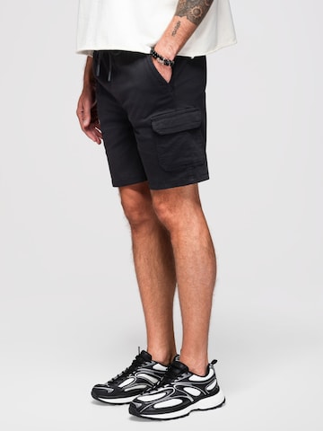 Ombre Loosefit Sportovní kalhoty – černá