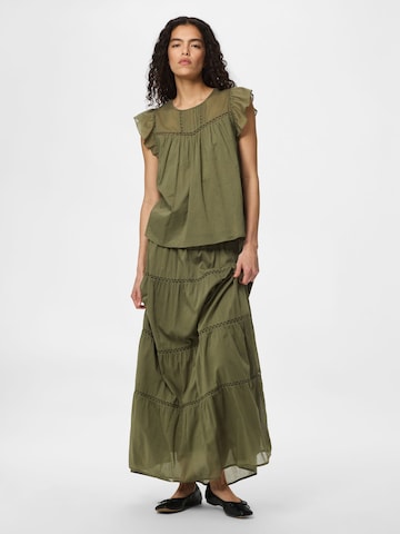 T-shirt 'PCAstrid' PIECES en vert