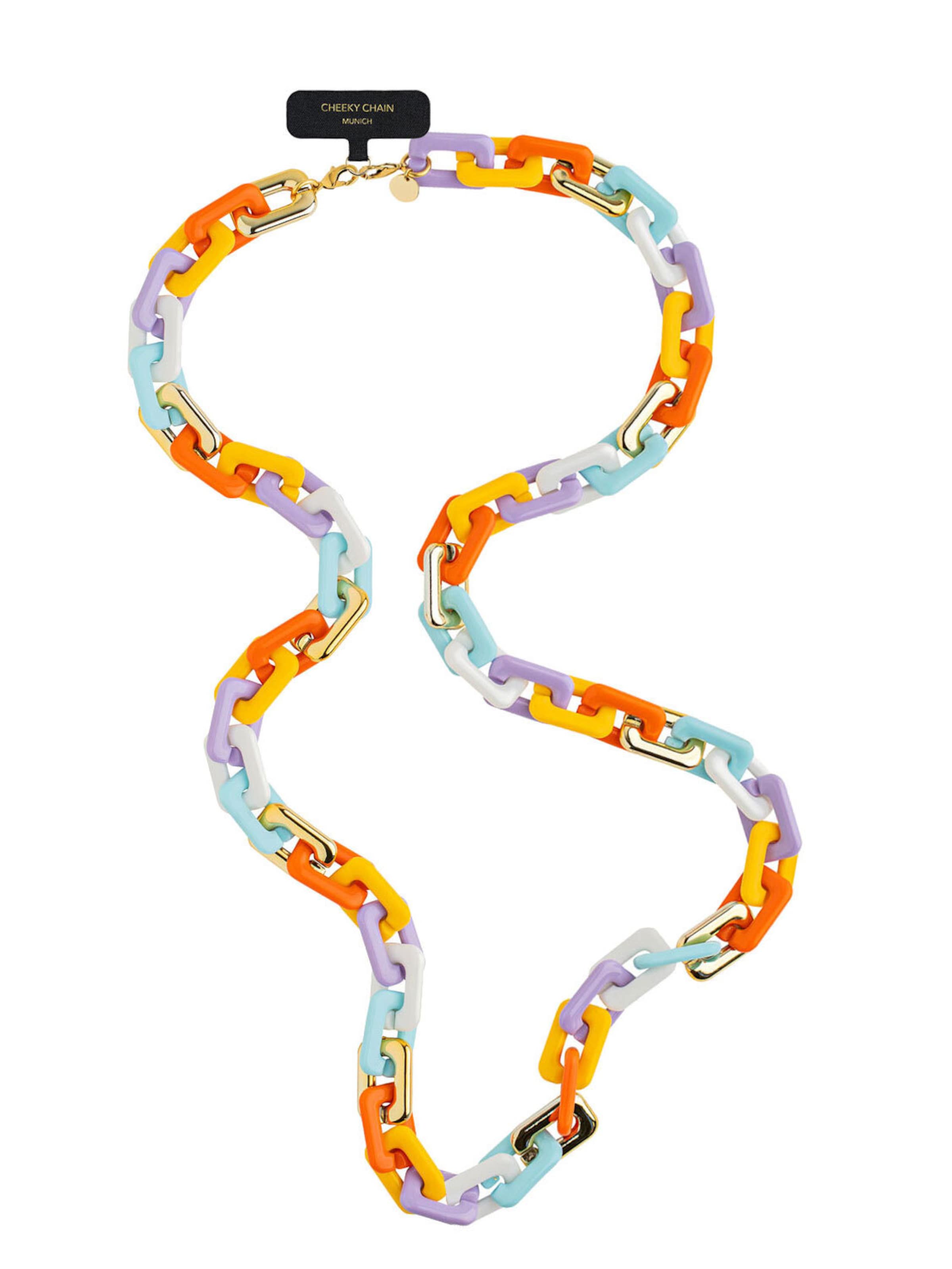 Cheeky Chain Munich Handykette 'Twiggy' in Gold: Vorderseite