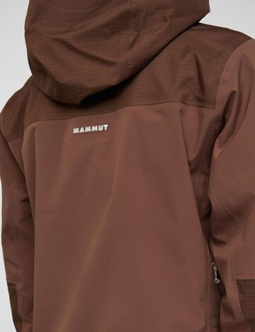 MAMMUT Outdoorjacke 'Ducan' in Braun
