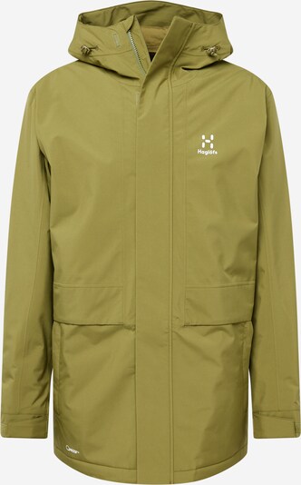 Haglöfs Outdoor jacket 'Salix Proof Mimic' in Khaki / White, Item view