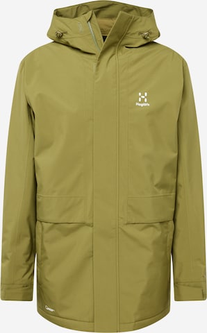 Veste outdoor 'Salix Proof Mimic' Haglöfs en vert : devant