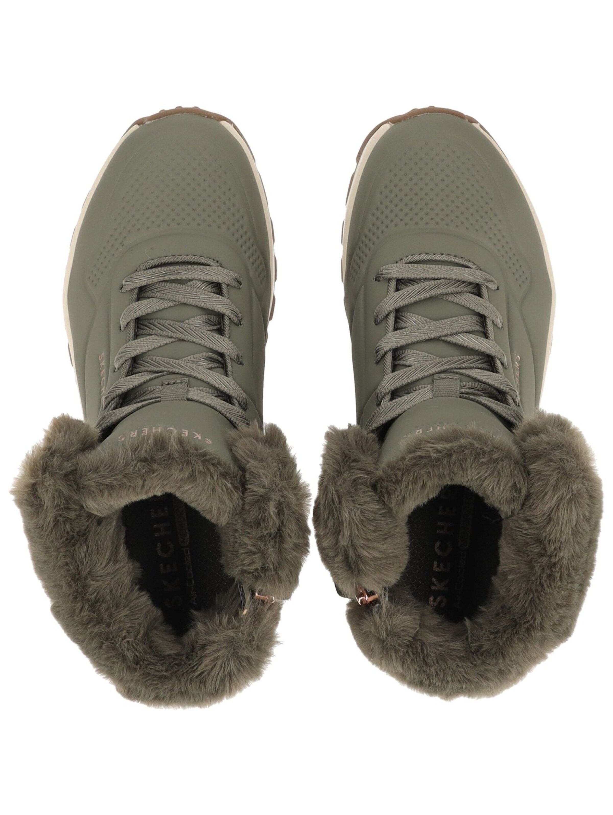 Bottines à lacets 'Uno Rugged' SKECHERS en vert