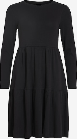 VILA - Vestido en negro: frente