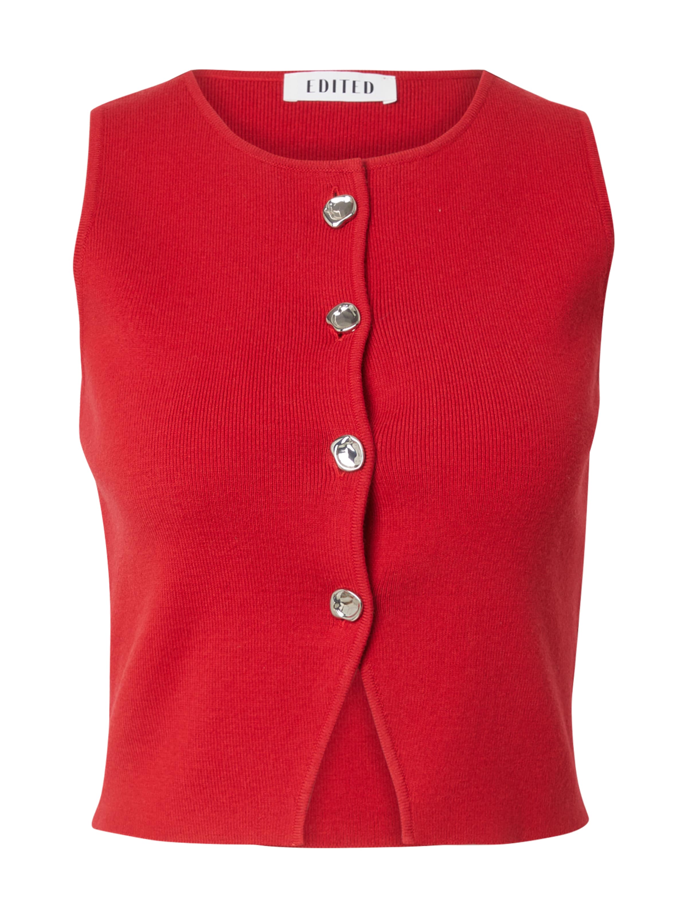 EDITED Vest 'Gemma' in Red: front