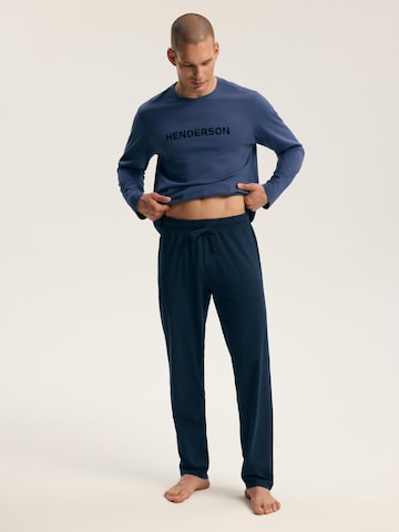 Henderson Pajamas long 'Flock' in Blue