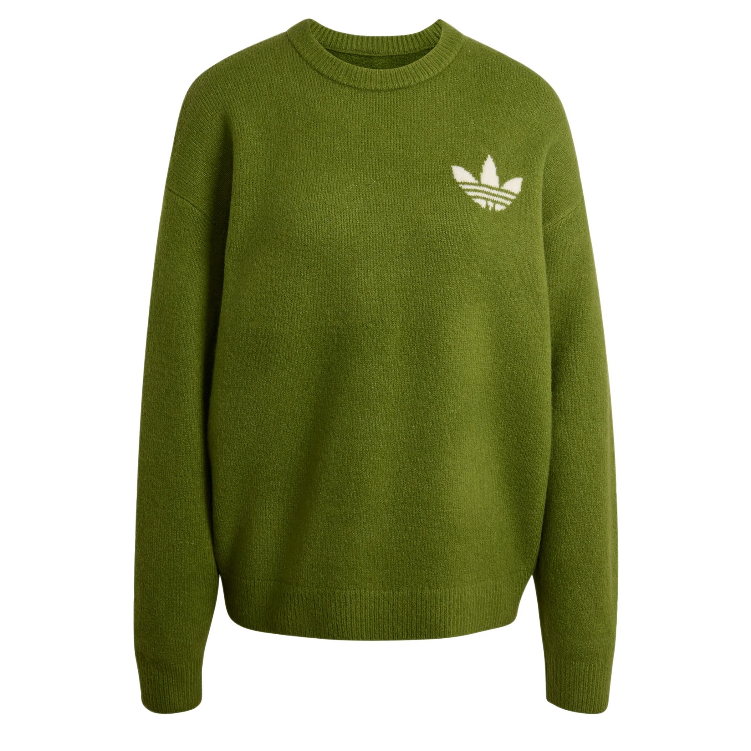 ADIDAS ORIGINALS Trui 'Athletic Dept' in Groen: voorkant