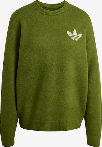 Pull-over 'Athletic Dept' ADIDAS ORIGINALS en vert : devant