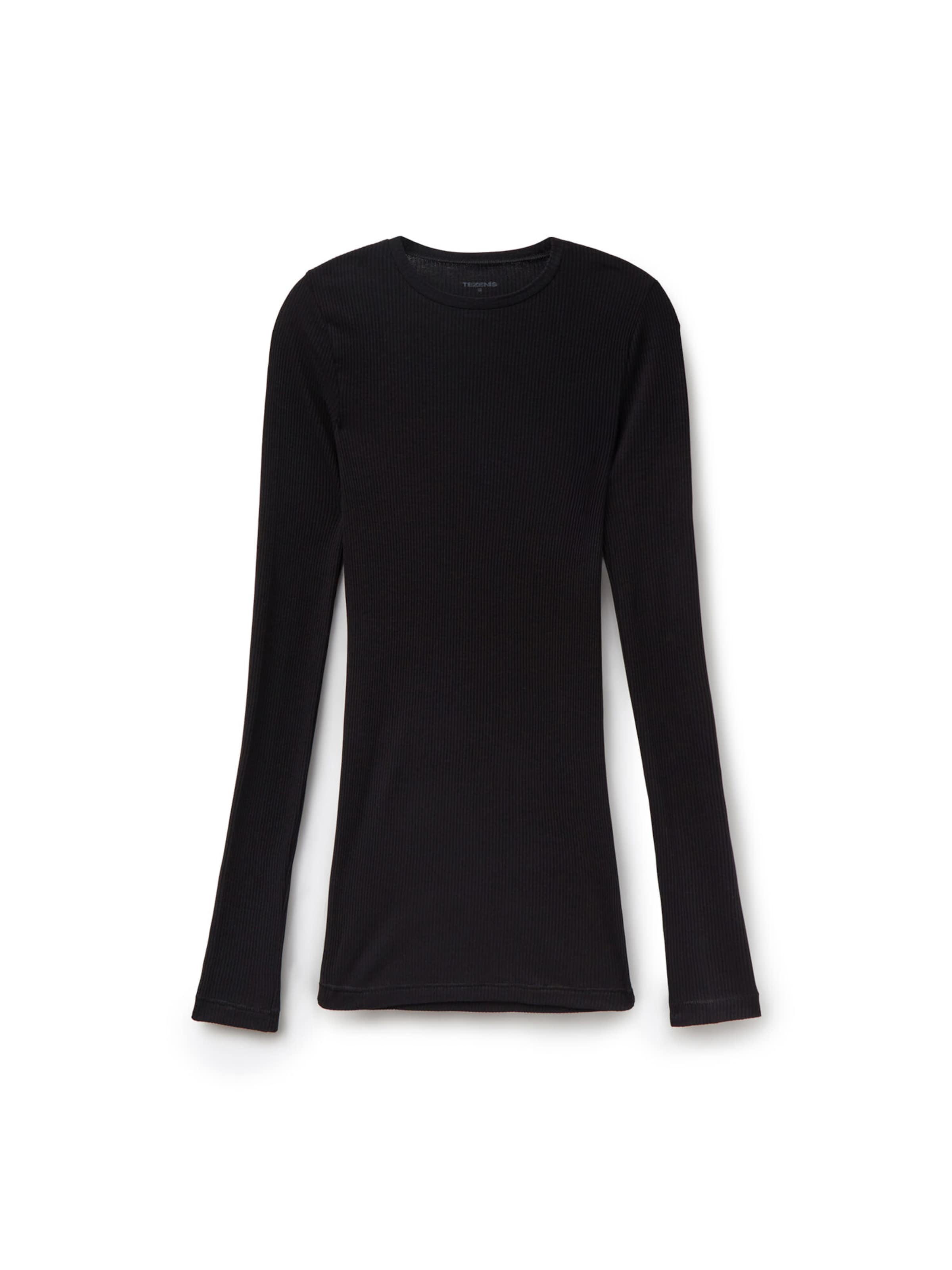 Tezenis Shirt in Schwarz: Vorderseite