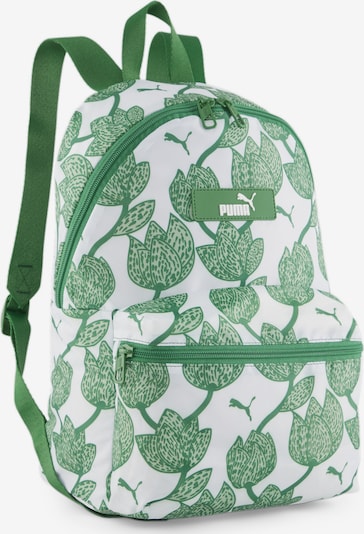 PUMA Rucksack 'Core Pop' in grün / weiß, Produktansicht