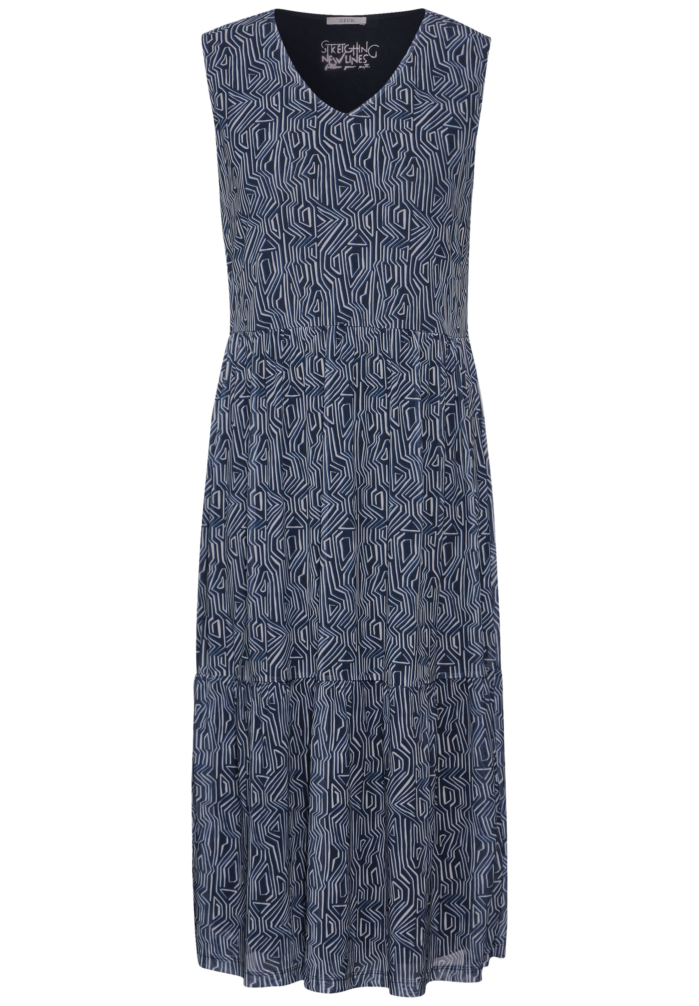 CECIL Kleid in Blau: Vorderseite