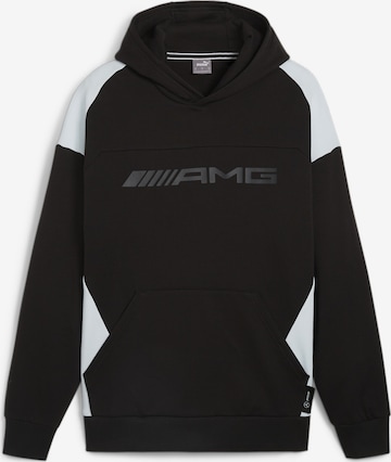 PUMA Athletic Sweatshirt 'AMG Statement Motorsport' in Black: front