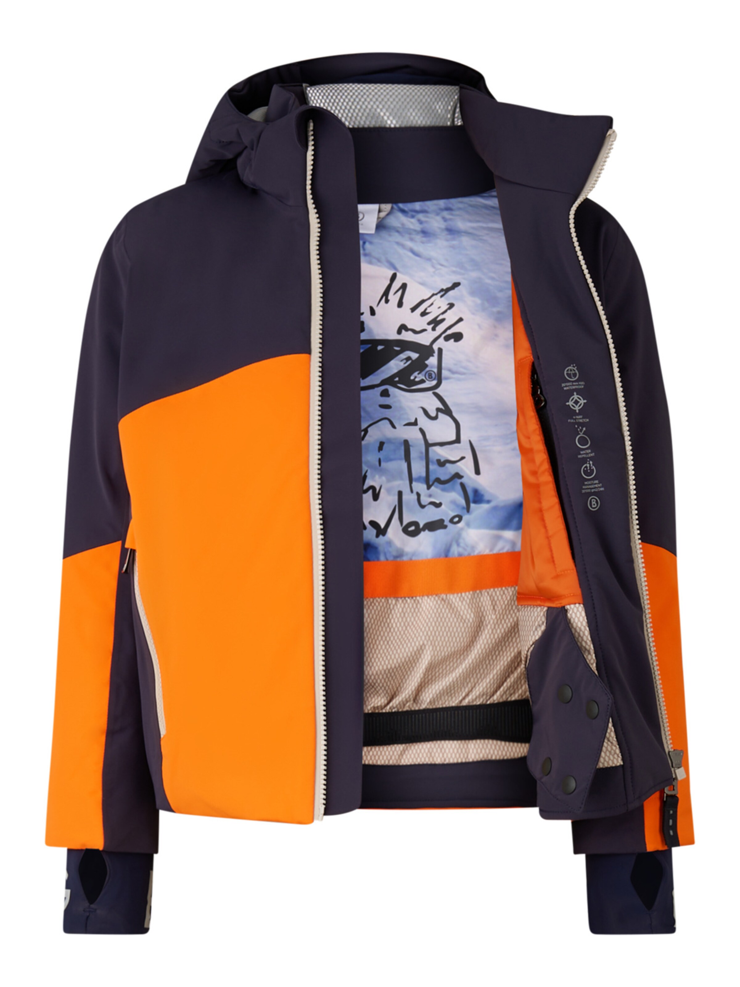 BOGNER Winterjacke 'Justus' in Orange