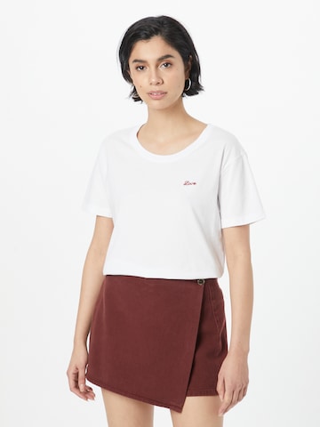 DENHAM Shirts 'EMMA LOVE' i hvid: forside