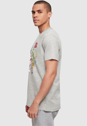 T-Shirt 'Tom And Jerry - Reindeer' ABSOLUTE CULT en gris