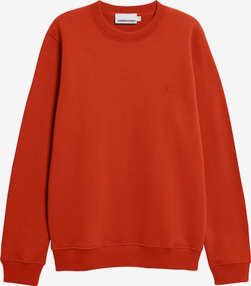 ARMEDANGELS Sweatshirt 'BAARO ' in Red: front