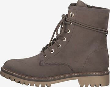 s.Oliver Lace-Up Ankle Boots in Brown