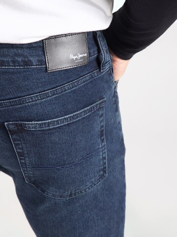 Pepe Jeans Tapered Jeans 'STANLEY' in Blue