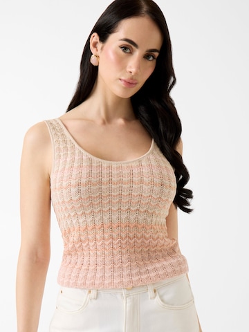 Tops en tricot 'ROSALYN' GUESS en orange : devant