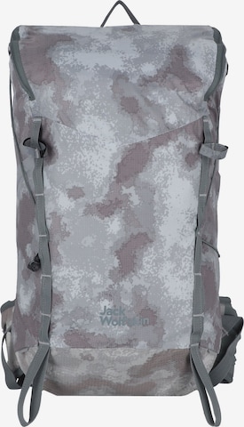 JACK WOLFSKIN Sports Backpack 'Aerorise' in Grey: front