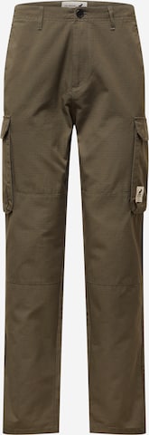 Fat Moose Regular Cargo trousers 'Tap' in Green: front