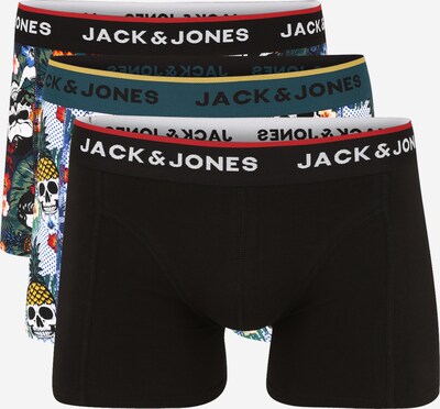 JACK & JONES Boxershorts in schwarz / weiß, Produktansicht