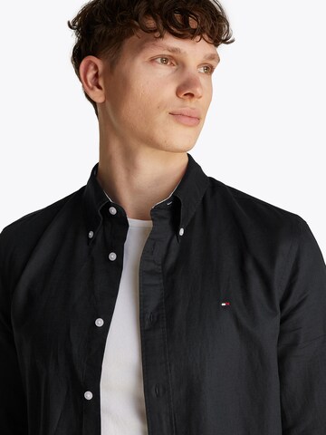 Coupe regular Chemise TOMMY HILFIGER en noir