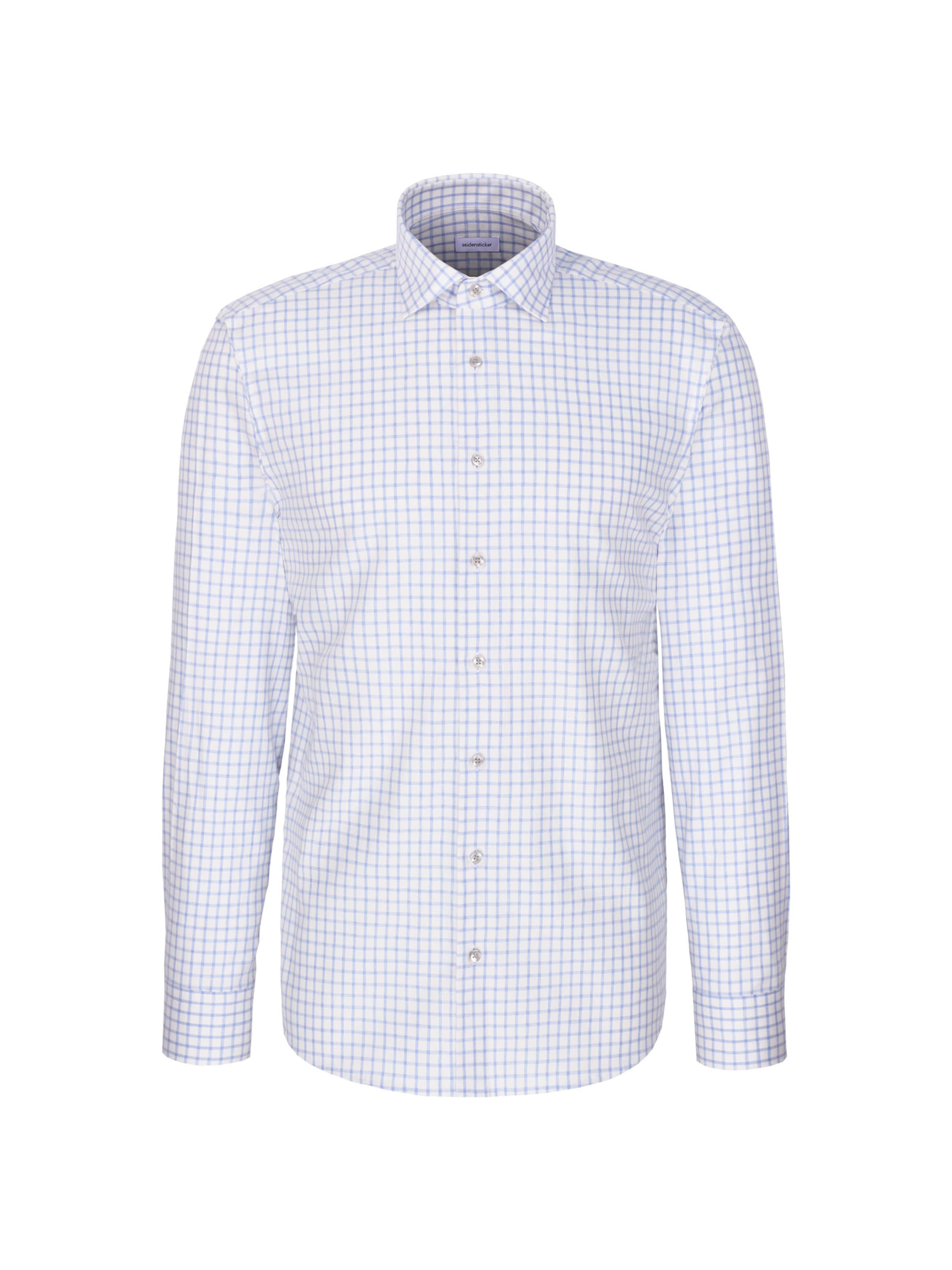 SEIDENSTICKER Regular fit Business shirt in White: front