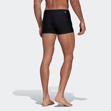Pantaloni de baie 'Mid 3-Stripes' de la ADIDAS PERFORMANCE pe negru