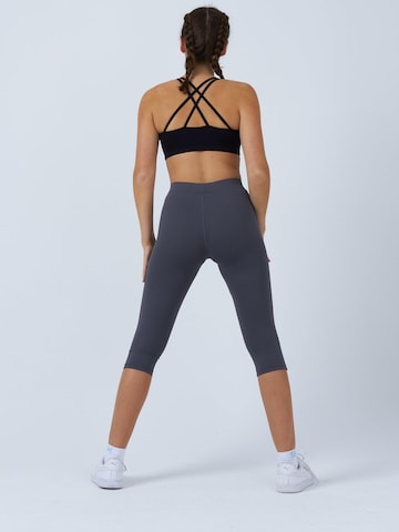 SPORTKIND Skinny Leggings '3/4-Leggings' in Grijs