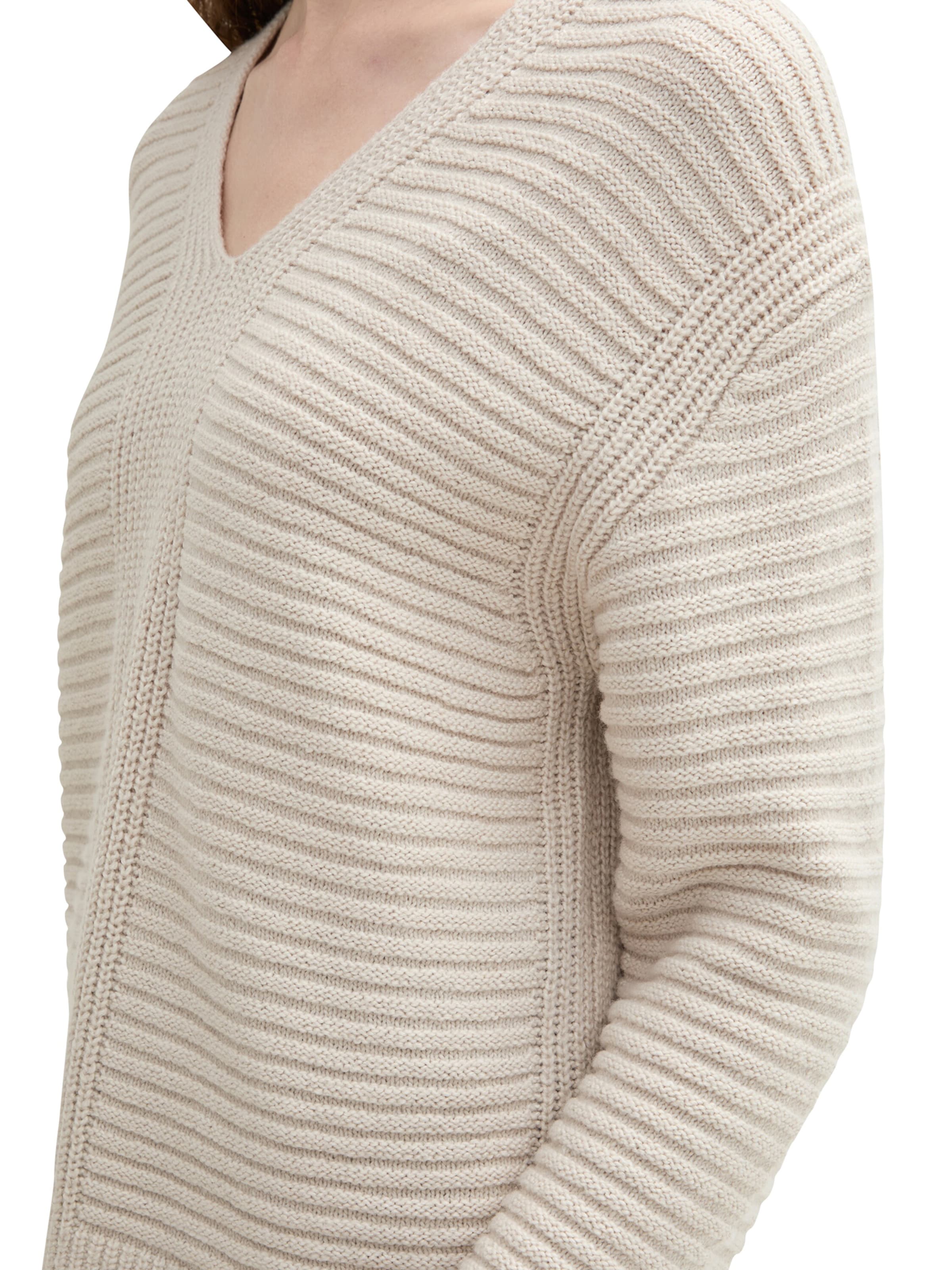 TOM TAILOR Свитер в Бежевый