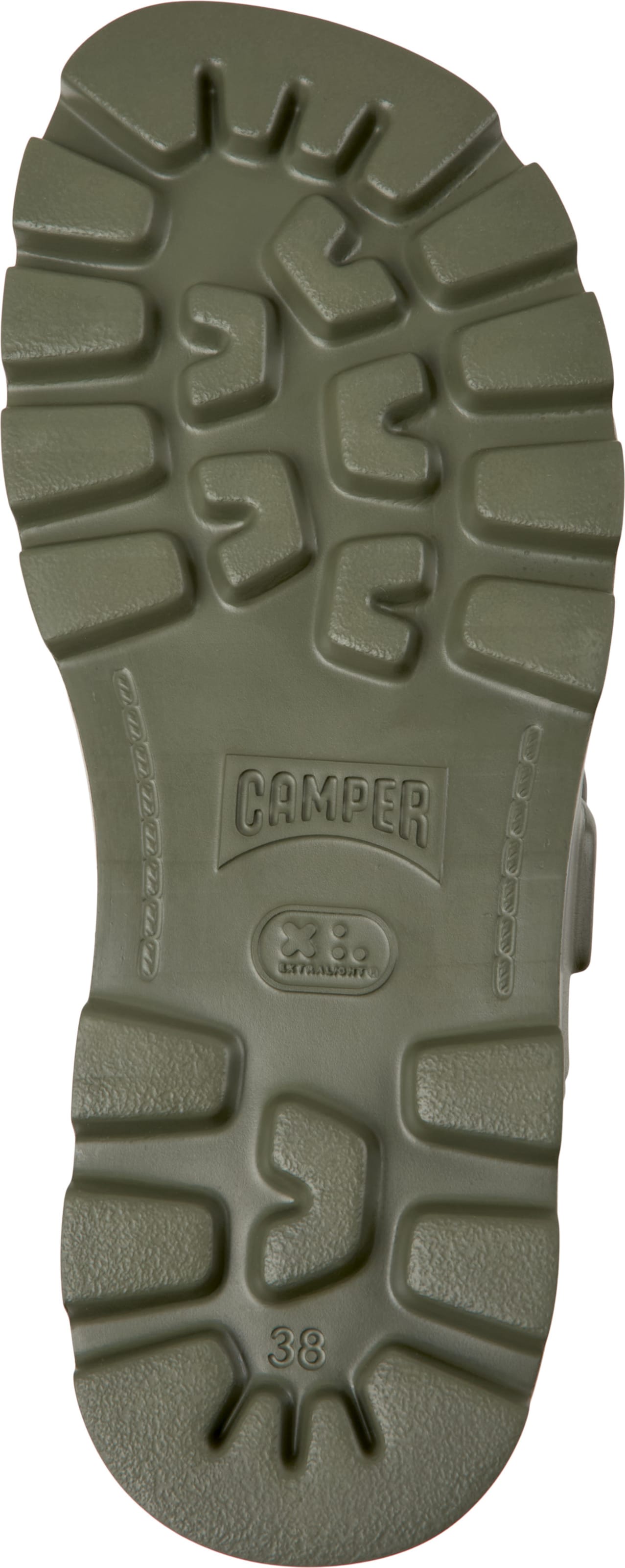 Zoccoletto 'Brutus' di CAMPER in verde