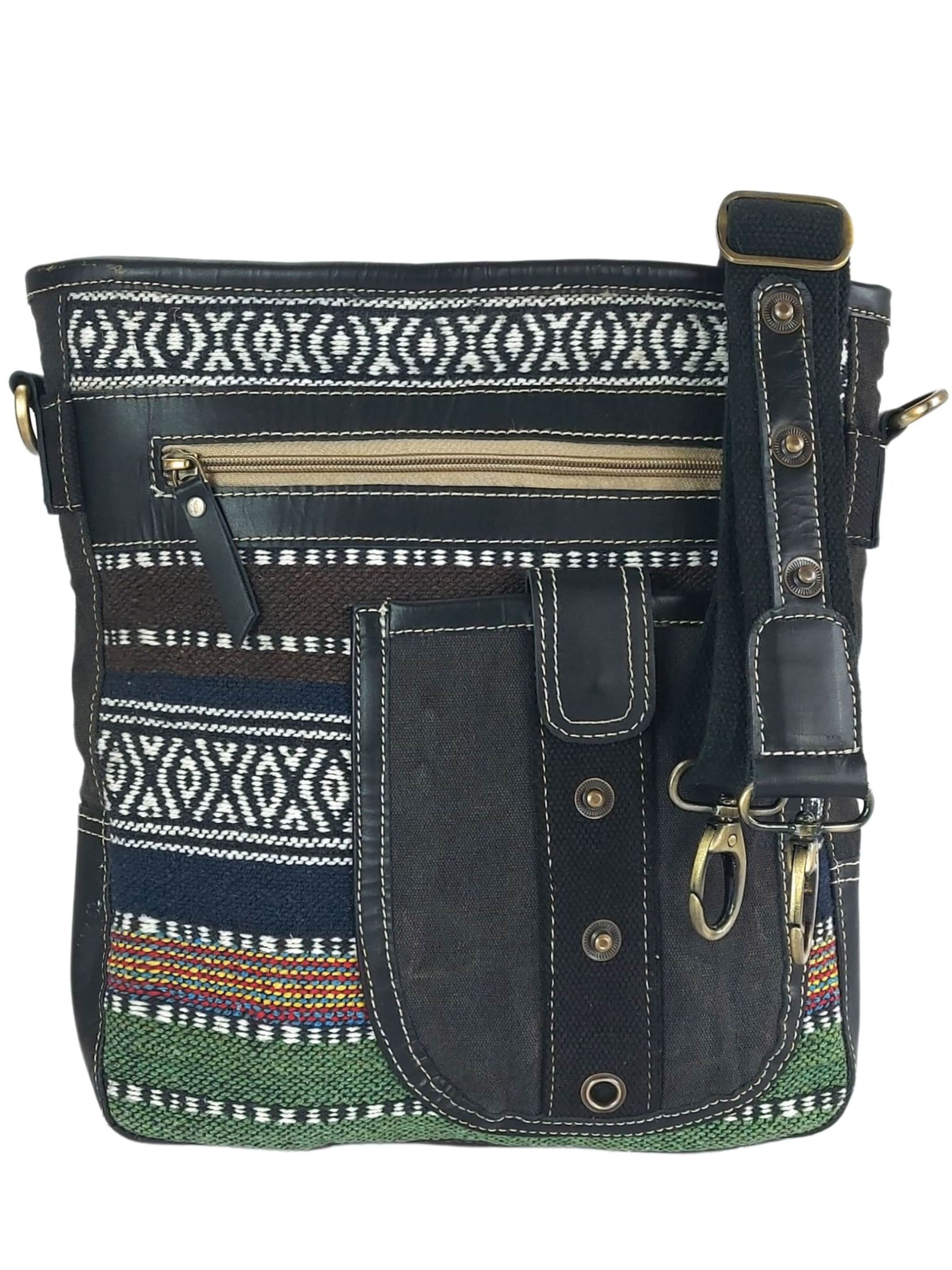 Sunsa Umhängetasche 'Sunsa'‌‌ in Schwarz: Vorderseite