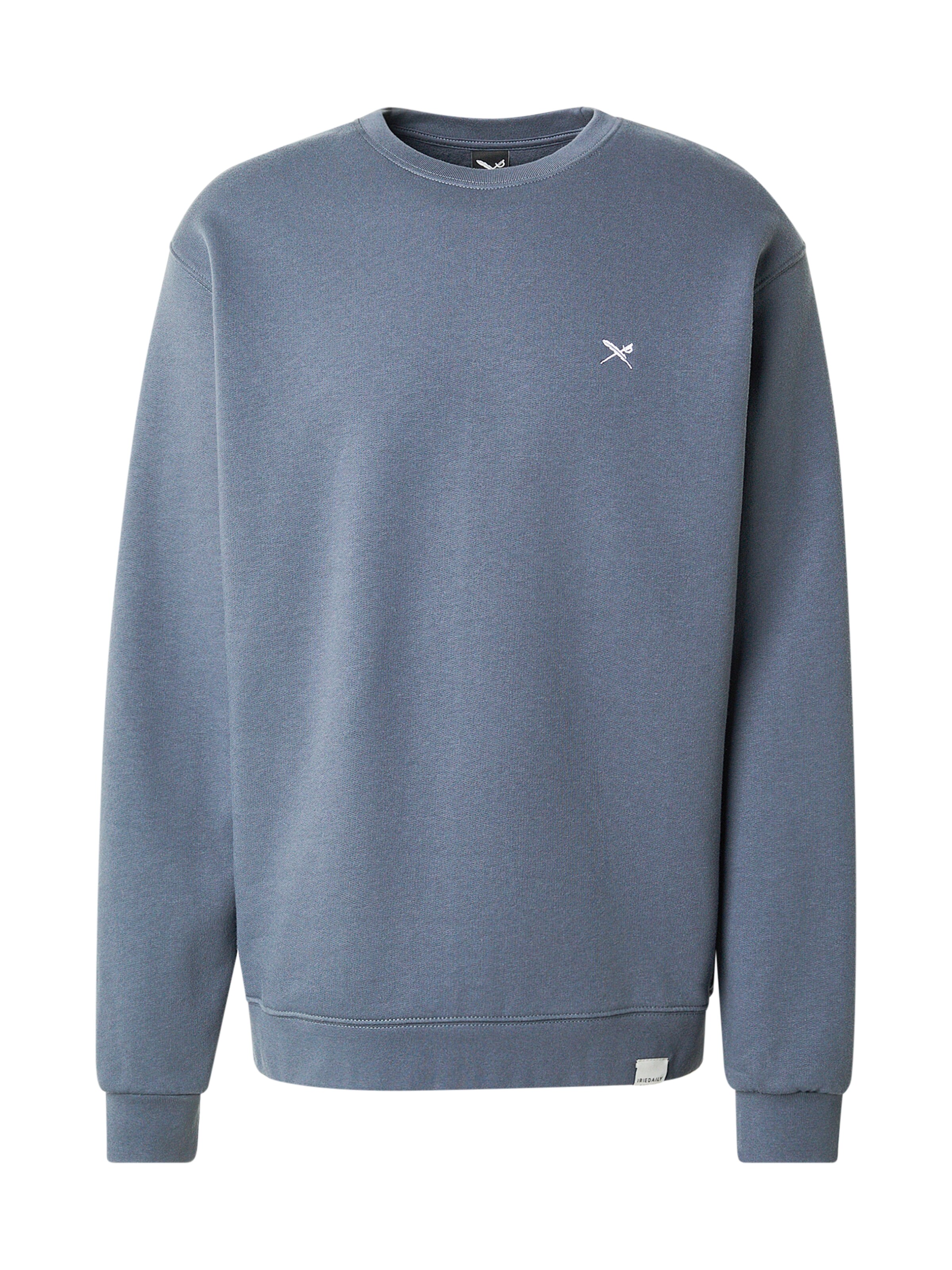 Iriedaily Tréning póló 'Mini Flag 2' - szürke: elől