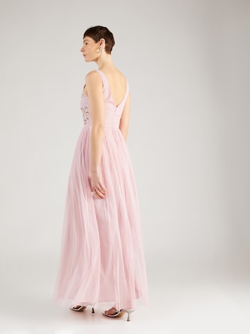 LACE & BEADS Evening Dress 'Debbie' in Pink