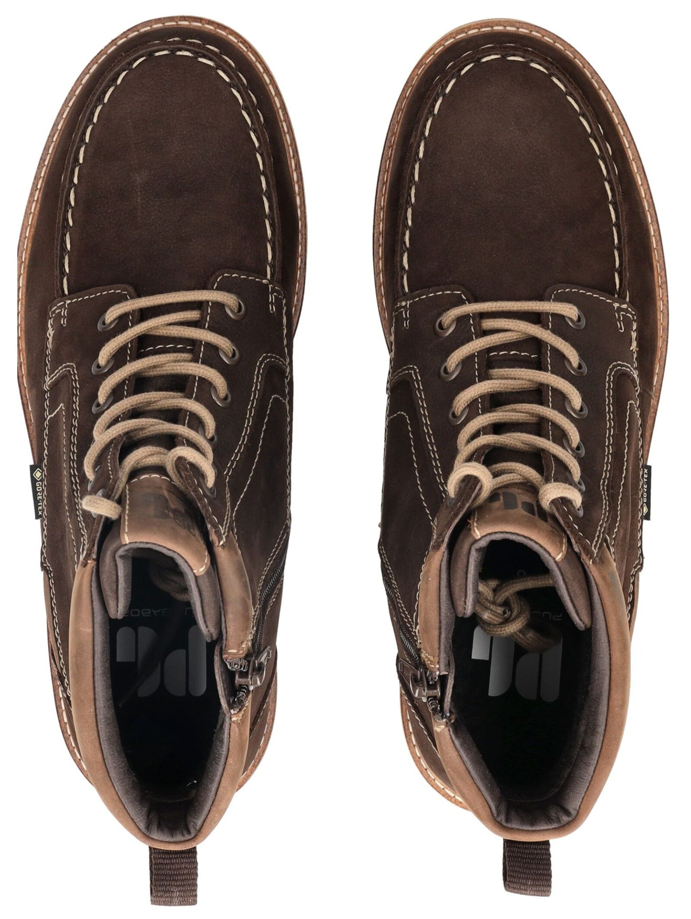 Stivale stringato di Pius Gabor in marrone